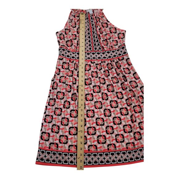 New York & Company Halter‎ Dress Geometric Print Sleeveless Women's Size Medium - Picture 5 of 7